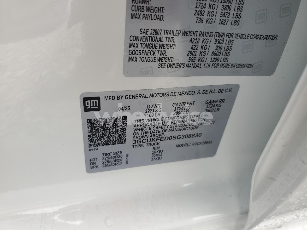 Photo 12 of 2025 CHEVROLET SILVERADO K1500 LT TRAIL BOSS (VIN 3GCUKFED0SG308830)