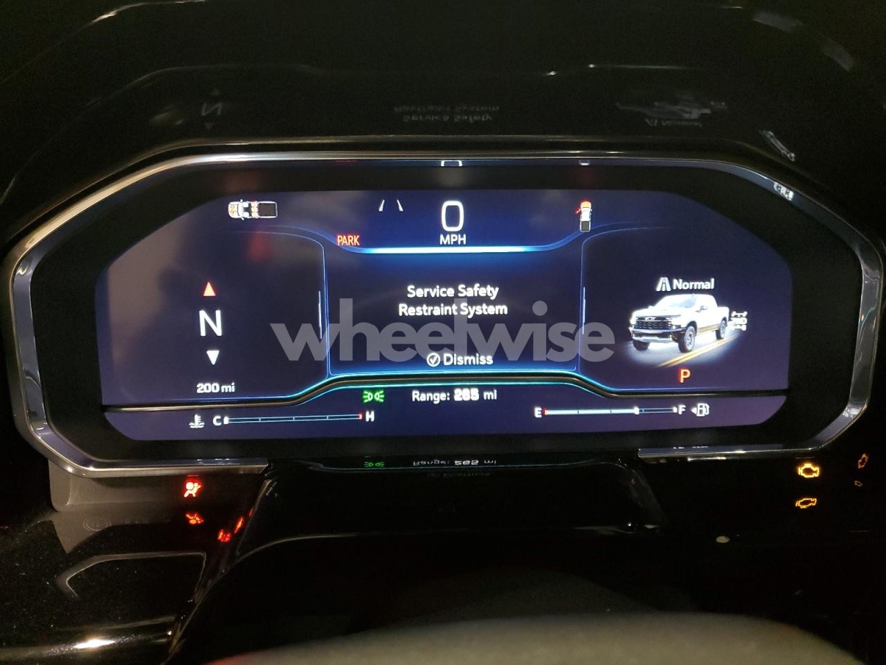 Photo 9 of 2025 CHEVROLET SILVERADO K1500 ZR2 (VIN 3GCUKHE83SG131804)