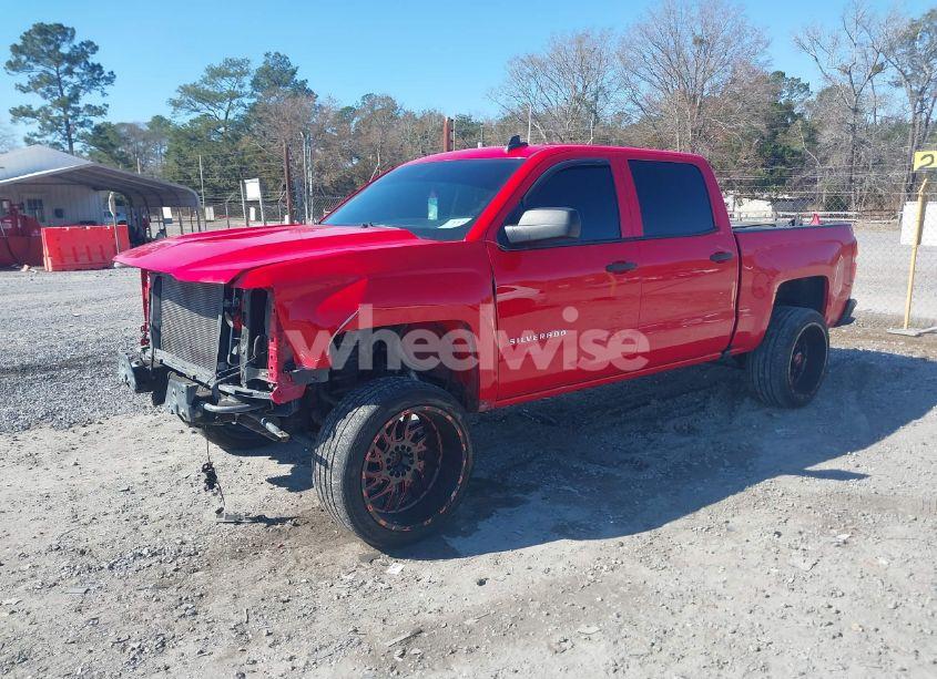 Photo 2 of 2018 Chevrolet Silverado 1500 CUSTOM (VIN 3GCUKPEC4JG136782)