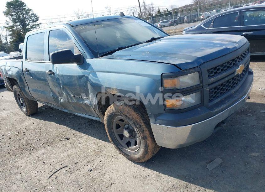 2014 Chevrolet Silverado 1500 WORK TRUCK 1WT (VIN 3GCUKPEH9EG248169) main photo