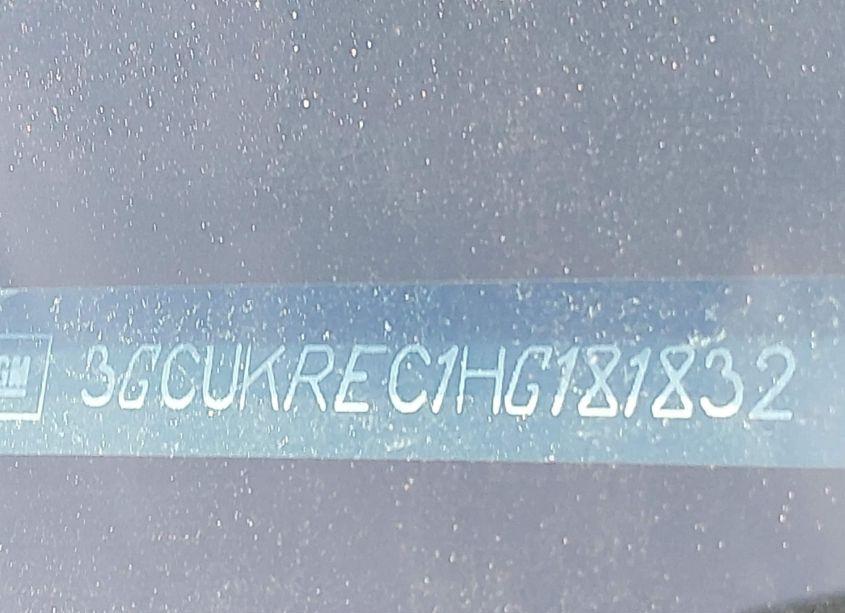 Photo 9 of 2017 Chevrolet Silverado 1500 1LT (VIN 3GCUKREC1HG181832)