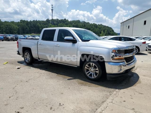 Photo 3 of 2018 CHEVROLET SILVERADO K1500 LT N/A (VIN 3GCUKREC1JG546628)