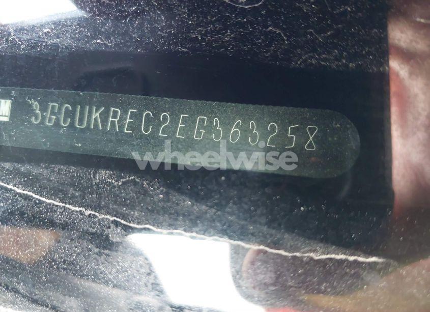 Photo 9 of 2014 Chevrolet Silverado 1500 LT (VIN 3GCUKREC2EG363258)