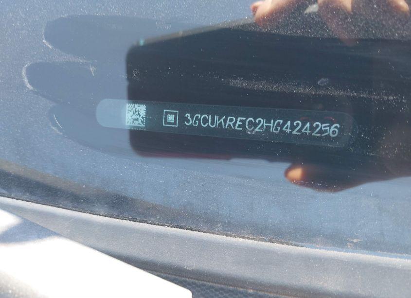 Photo 9 of 2017 Chevrolet Silverado 1500 1LT (VIN 3GCUKREC2HG424256)