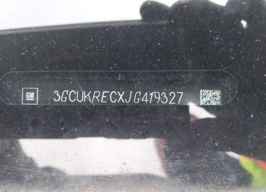 Photo 9 of 2018 Chevrolet Silverado 1500 2LT (VIN 3GCUKRECXJG419327)