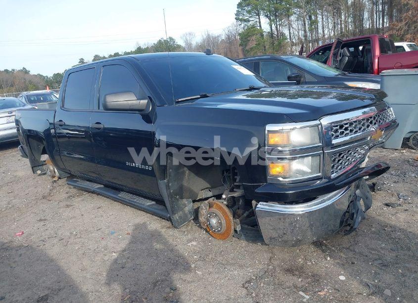2014 Chevrolet Silverado 1500 1LT (VIN 3GCUKREH6EG221992) main photo