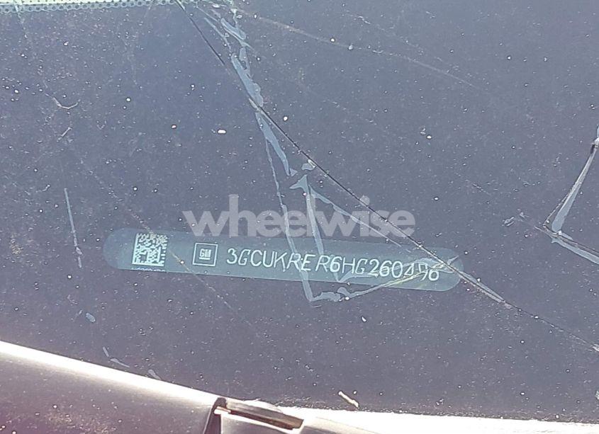 Photo 9 of 2017 Chevrolet Silverado 1500 1LT (VIN 3GCUKRER6HG260496)