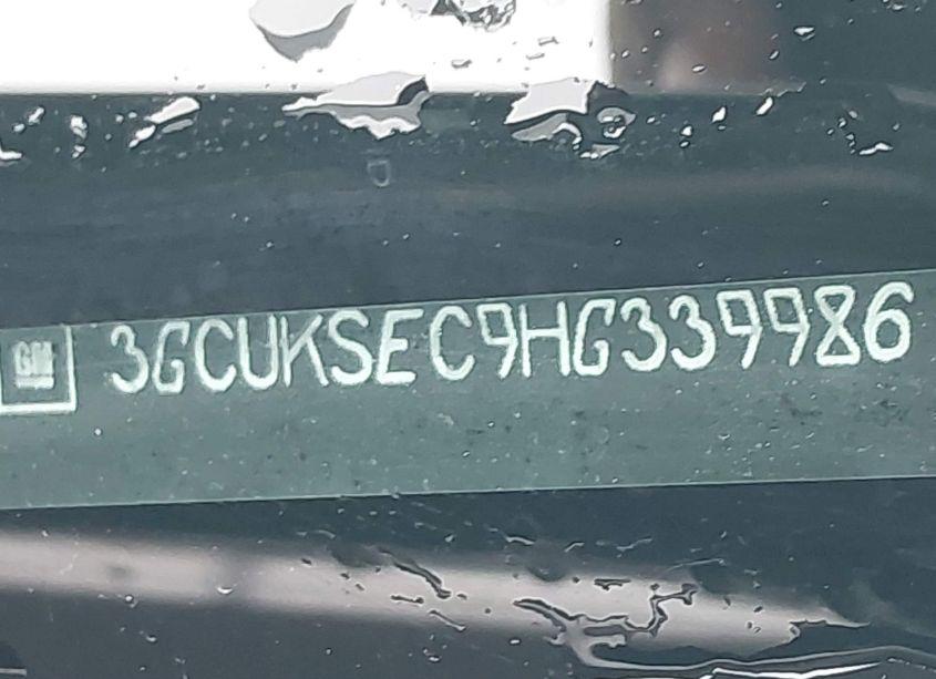 Photo 9 of 2017 Chevrolet Silverado 1500 2LZ (VIN 3GCUKSEC9HG339986)