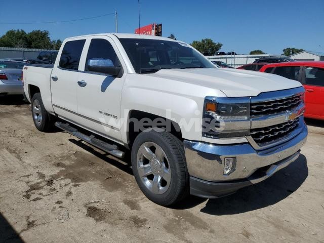 Photo 11 of 2017 CHEVROLET SILVERADO K1500 LTZ N/A (VIN 3GCUKSEJ6HG321296)