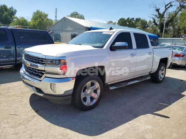 Photo 2 of 2017 CHEVROLET SILVERADO K1500 LTZ N/A (VIN 3GCUKSEJ6HG321296)