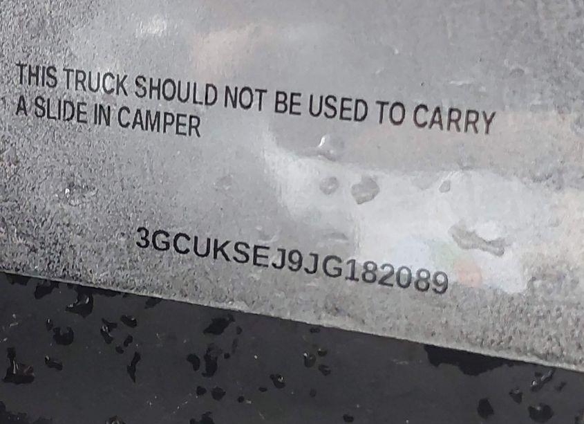 Photo 9 of 2018 Chevrolet Silverado 1500 LTZ (VIN 3GCUKSEJ9JG182089)