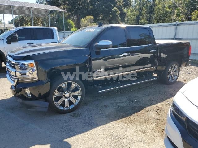 Photo 4 of 2018 CHEVROLET SILVERADO K1500 HIGH COUNTRY (VIN 3GCUKTEJ4JG210628)