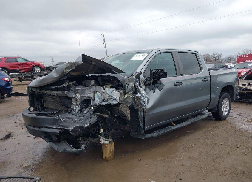 Photo 2 of 2020 Chevrolet Silverado 1500 4WD SHORT BED WT (VIN 3GCUYAEF7LG175021)