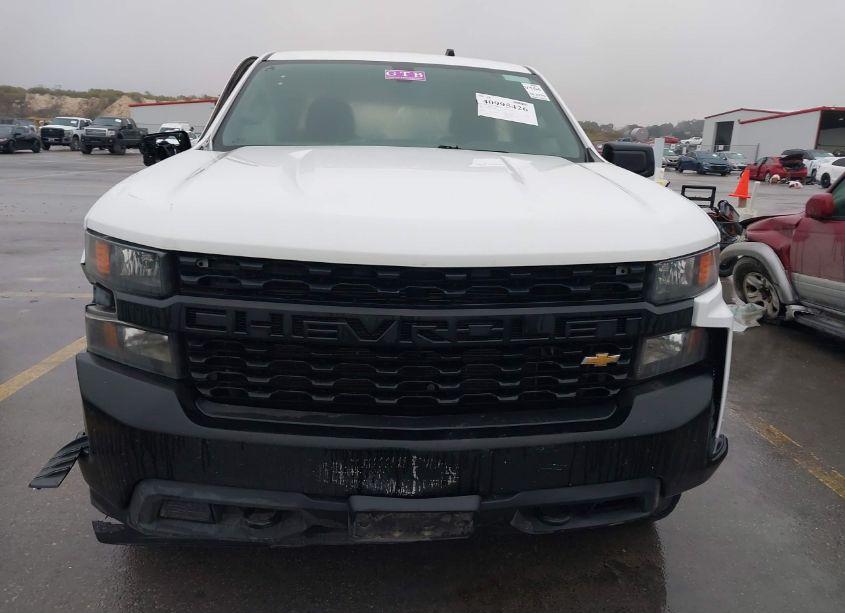 Photo 12 of 2020 Chevrolet Silverado 1500 4WD SHORT BED WT (VIN 3GCUYAEF9LG343080)