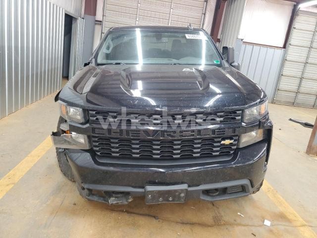 2019 CHEVROLET SILVERADO K1500 CUSTOM (VIN 3GCUYBEF5KG700663) main photo