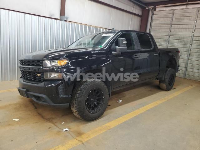 Photo 2 of 2019 CHEVROLET SILVERADO K1500 CUSTOM (VIN 3GCUYBEF5KG700663)