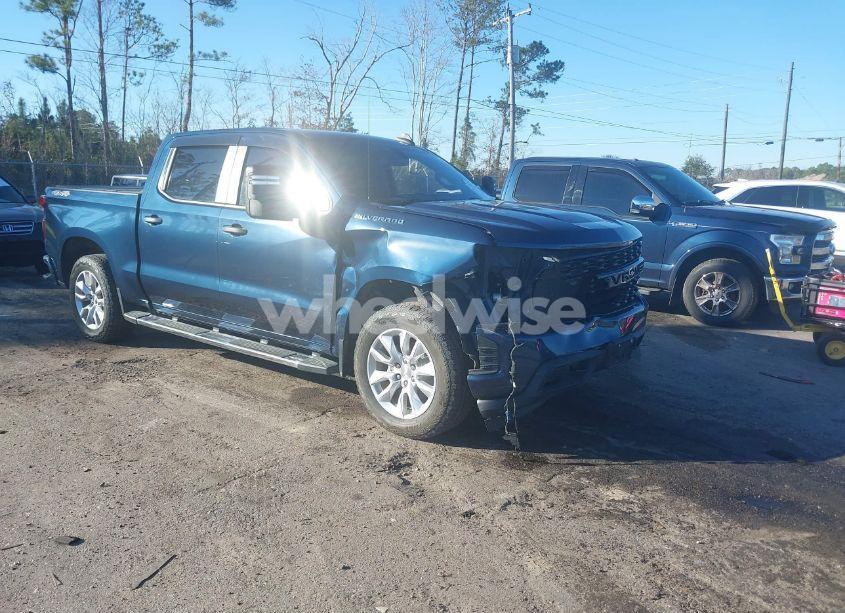 2019 Chevrolet Silverado 1500 CUSTOM (VIN 3GCUYBEF6KG700235) main photo