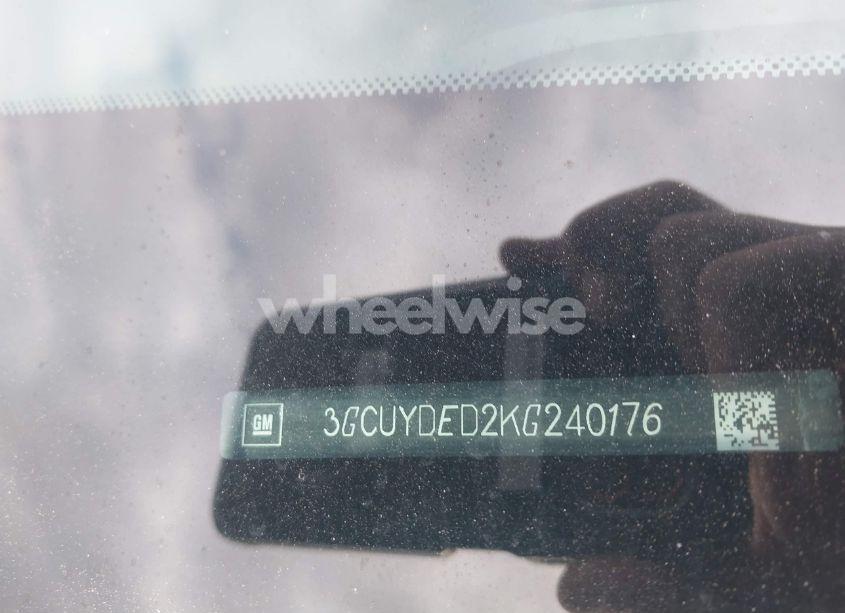 Photo 9 of 2019 Chevrolet Silverado 1500 LT (VIN 3GCUYDED2KG240176)