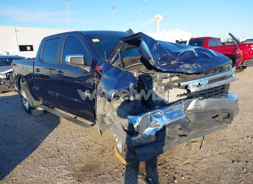 2021 Chevrolet Silverado 1500 4WD SHORT BED LT (VIN 3GCUYDED5MG226677) main photo