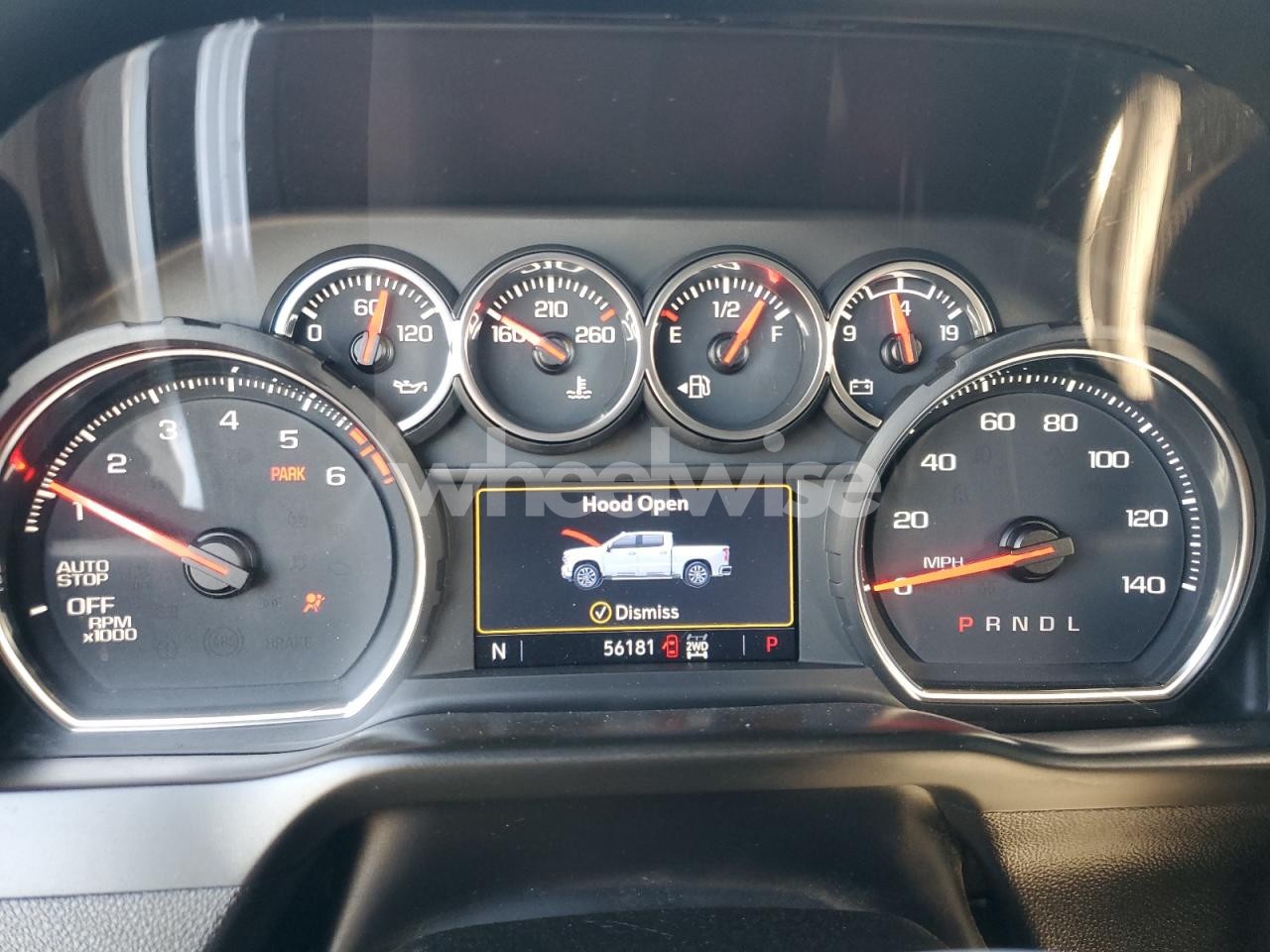 Photo 9 of 2021 CHEVROLET SILVERADO K1500 LT N/A (VIN 3GCUYDED6MG434437)