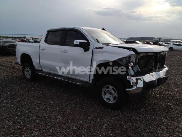 Photo 3 of 2021 CHEVROLET SILVERADO K1500 LT N/A (VIN 3GCUYDET5MG143578)