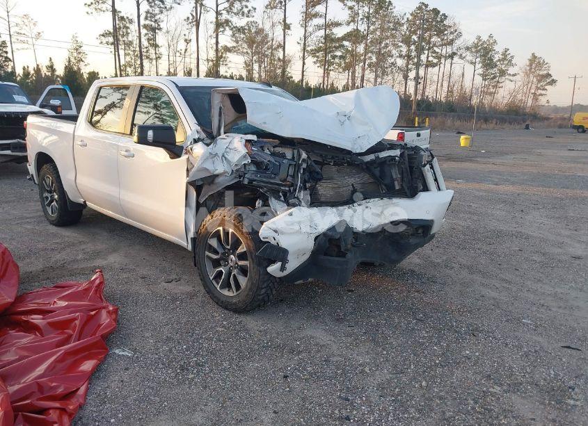 2022 Chevrolet Silverado 1500 LTD 4WD SHORT BED RST (VIN 3GCUYEED1NG100209) main photo