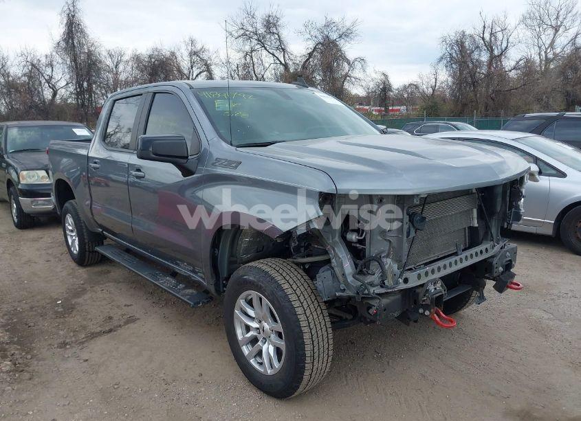 2021 Chevrolet Silverado 1500 4WD SHORT BED RST (VIN 3GCUYEED5MG187904) main photo
