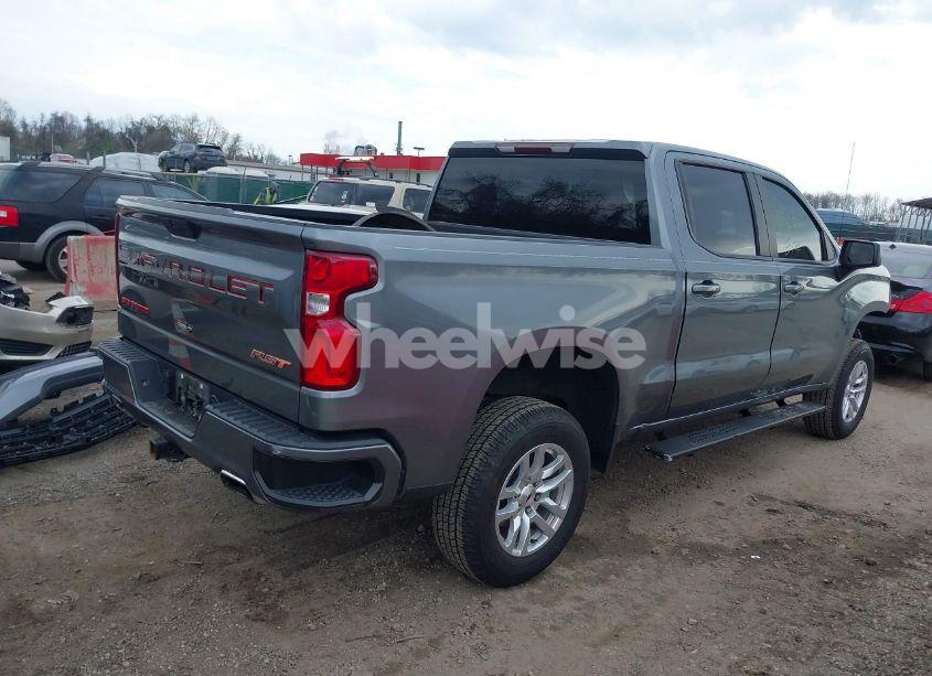 Photo 4 of 2021 Chevrolet Silverado 1500 4WD SHORT BED RST (VIN 3GCUYEED5MG187904)