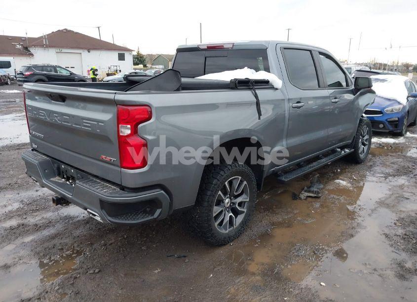 Photo 4 of 2021 Chevrolet Silverado 1500 4WD SHORT BED RST (VIN 3GCUYEET7MG288871)