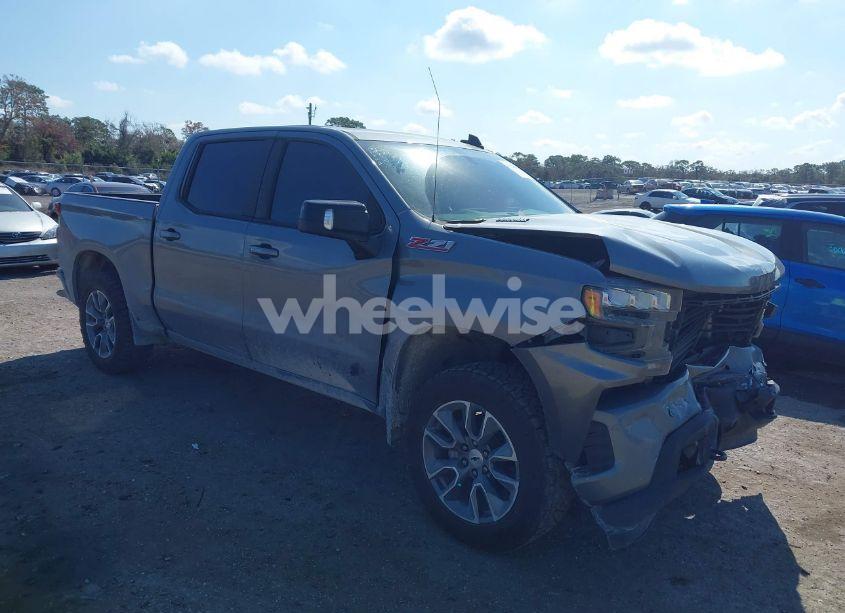 2021 Chevrolet Silverado 1500 4WD SHORT BED RST (VIN 3GCUYEET9MG276575) main photo