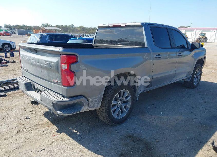 Photo 4 of 2021 Chevrolet Silverado 1500 4WD SHORT BED RST (VIN 3GCUYEET9MG276575)