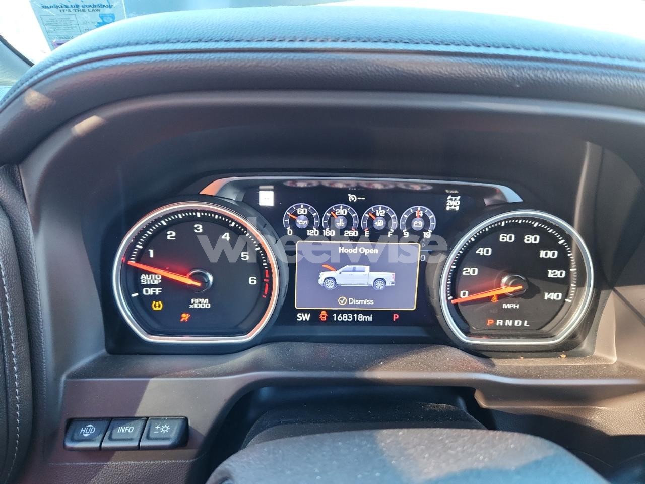 Photo 9 of 2019 CHEVROLET SILVERADO K1500 LTZ (VIN 3GCUYGED4KG105573)