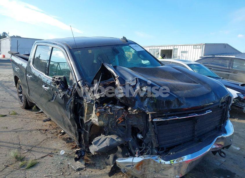 2021 Chevrolet Silverado 1500 4WD SHORT BED LTZ (VIN 3GCUYGED7MG223894) main photo