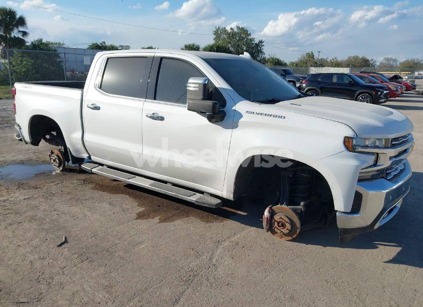 2020 Chevrolet Silverado 1500 4WD SHORT BED LTZ (VIN 3GCUYGEL7LG162391) main photo