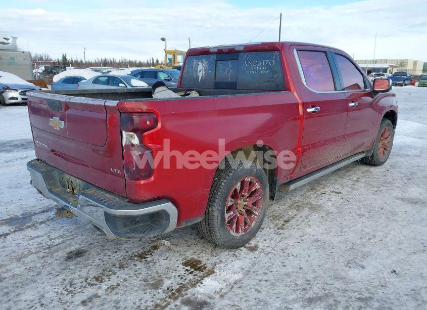 Photo 4 of 2021 Chevrolet Silverado 1500 4WD SHORT BED LTZ (VIN 3GCUYGET2MG323747)