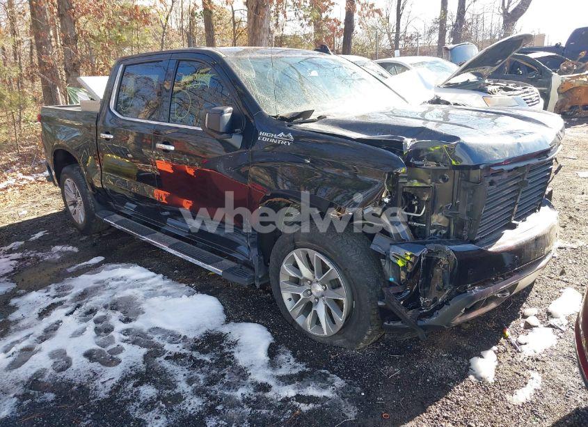 2022 Chevrolet Silverado 1500 LTD 4WD SHORT BED HIGH COUNTRY (VIN 3GCUYHED4NG175827) main photo
