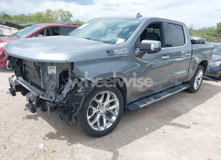 Photo 2 of 2020 Chevrolet Silverado 1500 4WD SHORT BED HIGH COUNTRY (VIN 3GCUYHED8LG110816)