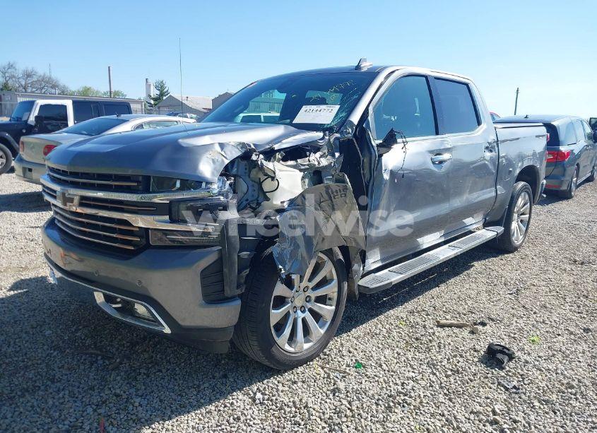 Photo 2 of 2021 Chevrolet Silverado 1500 4WD SHORT BED HIGH COUNTRY (VIN 3GCUYHEDXMG387274)