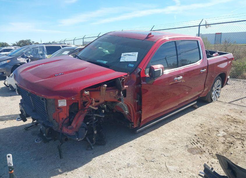 Photo 2 of 2021 Chevrolet Silverado 1500 4WD SHORT BED HIGH COUNTRY (VIN 3GCUYHEL2MG148213)