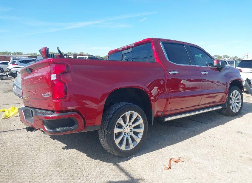 Photo 4 of 2021 Chevrolet Silverado 1500 4WD SHORT BED HIGH COUNTRY (VIN 3GCUYHEL2MG148213)