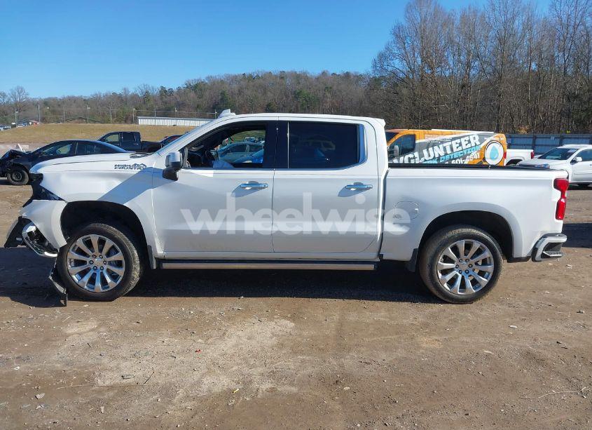 Photo 14 of 2021 Chevrolet Silverado 1500 4WD SHORT BED HIGH COUNTRY (VIN 3GCUYHEL6MG175043)