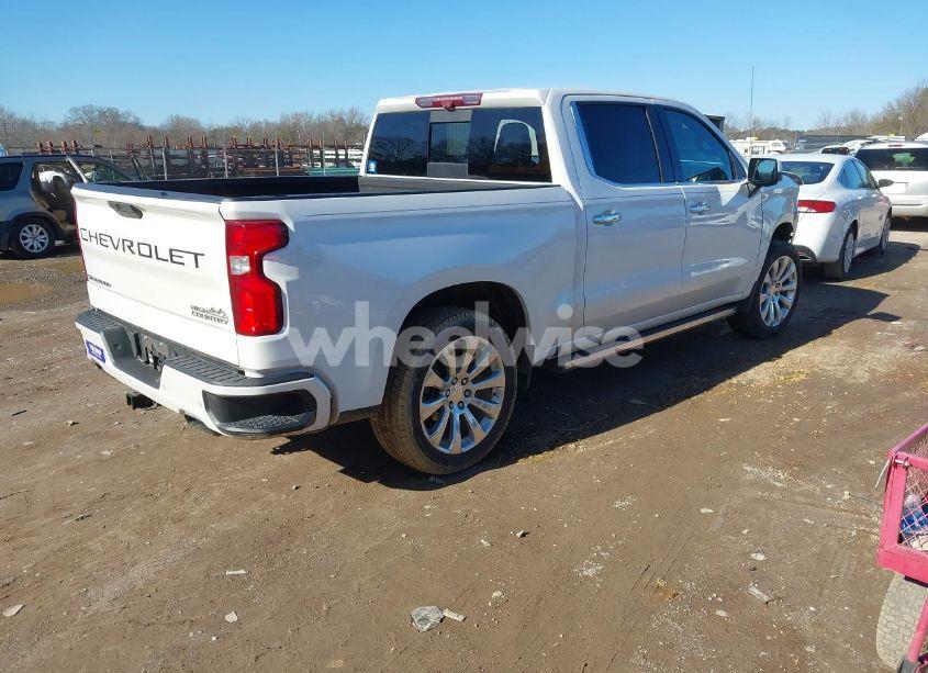 Photo 4 of 2021 Chevrolet Silverado 1500 4WD SHORT BED HIGH COUNTRY (VIN 3GCUYHEL6MG175043)