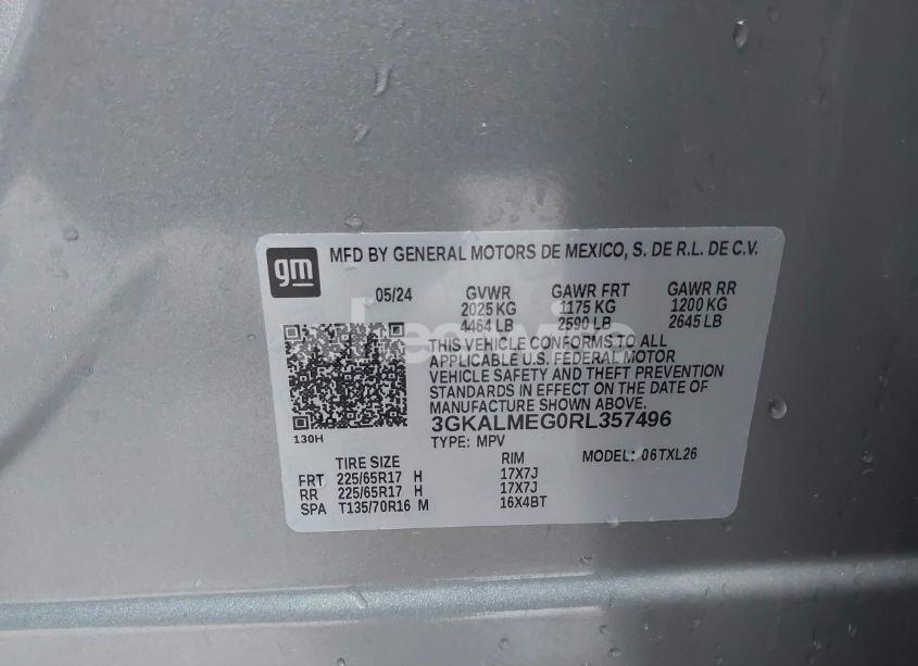 Photo 9 of 2024 Gmc Terrain FWD SLE (VIN 3GKALMEG0RL357496)