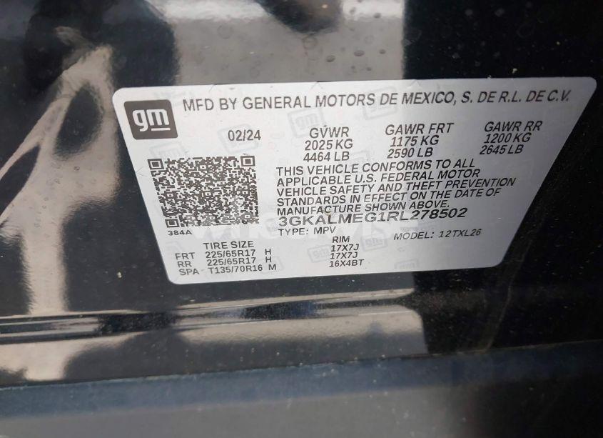 Photo 9 of 2024 Gmc Terrain FWD SLE (VIN 3GKALMEG1RL278502)