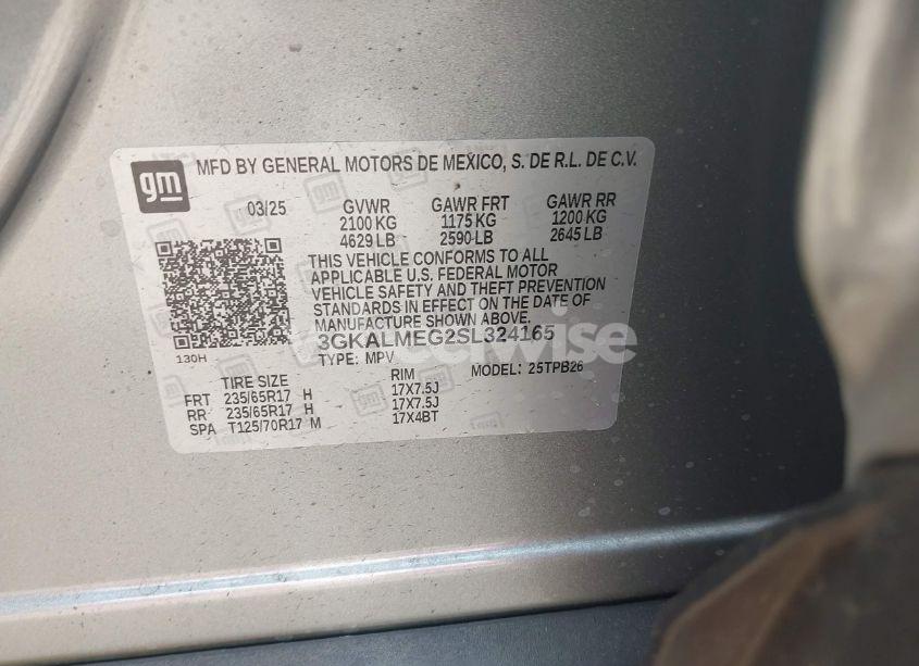 Photo 9 of 2025 Gmc Terrain FWD ELEVATION (VIN 3GKALMEG2SL324165)