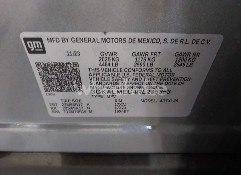 Photo 9 of 2024 Gmc Terrain FWD SLE (VIN 3GKALMEG4RL235353)
