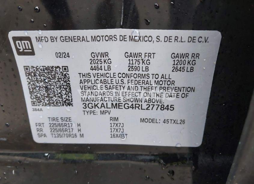 Photo 9 of 2024 Gmc Terrain FWD SLE (VIN 3GKALMEG4RL277845)