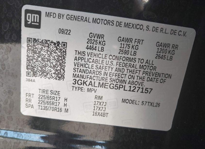 Photo 9 of 2023 Gmc Terrain FWD SLE (VIN 3GKALMEG5PL127157)