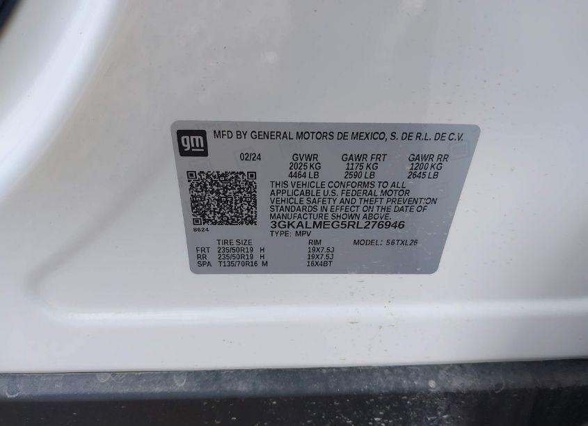 Photo 9 of 2024 Gmc Terrain FWD SLE (VIN 3GKALMEG5RL276946)