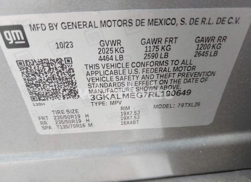 Photo 9 of 2024 Gmc Terrain FWD SLE (VIN 3GKALMEG7RL190649)